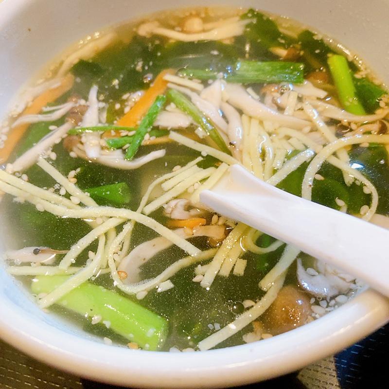 スープ（タリアータ定食）(あみ焼ハウス せせらぎ)