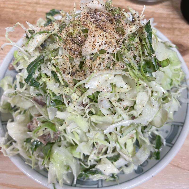 鯖のコールスロー(大衆酒場 酒呑んで飯食って蛙之介 溝の口店)