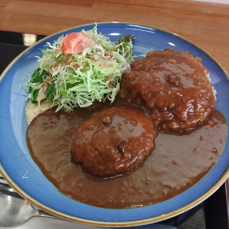 ハンバーグカレー(くいもんや くら丸)