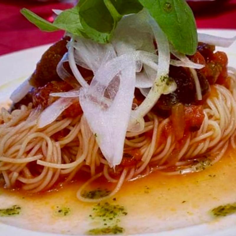 ドライトマトのぺペロンチーノ(ラ・トランピスタ （La Trampista）)