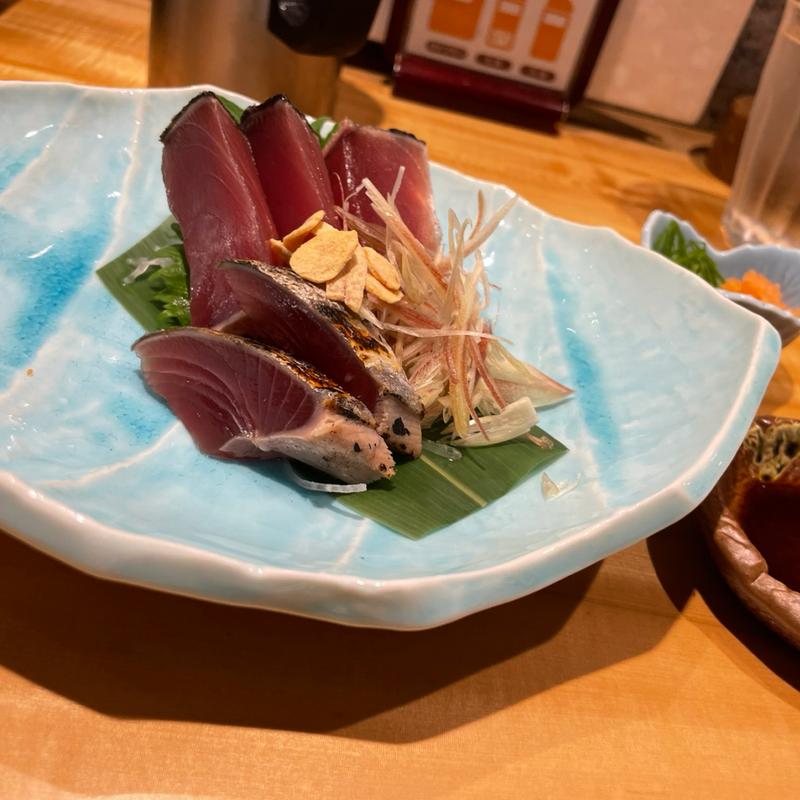 鰹たたき(よ志のや)