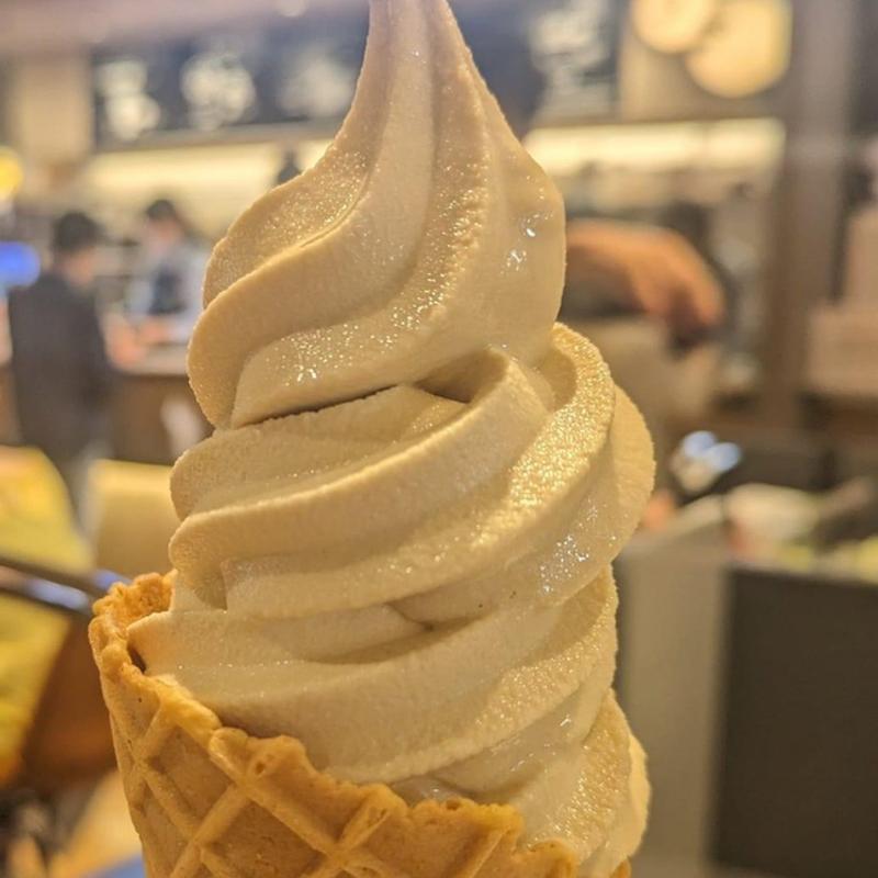 氷温熟成珈琲ソフトクリーム(Top's KEY'S CAFÉ 王子サンスクエア店)