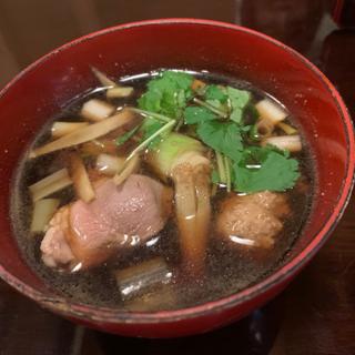 鴨せいろ（合鴨の出汁の効いた旨つゆで）(江戸蕎麦手打處あさだ 浅草橋)