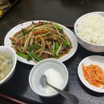 ニラレバー定食(雪花苑 （【旧店名】鑫鑫厨房）)