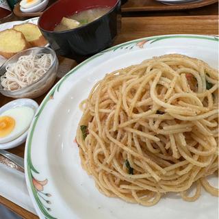 スパゲッティー　たらこと大葉(タカマツ)