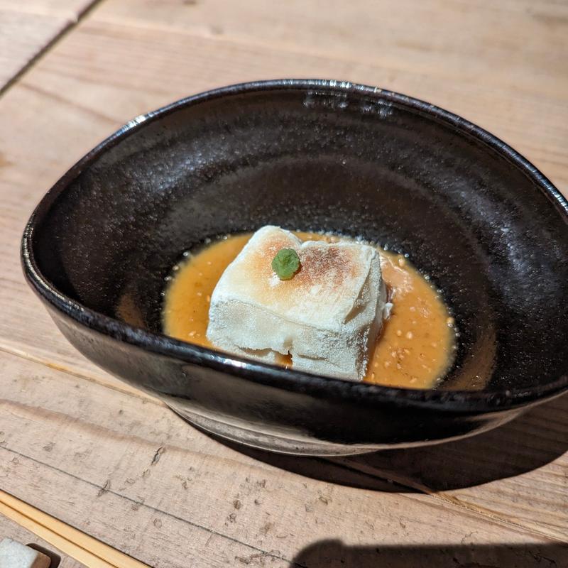 焼胡麻豆腐(高円寺 動悸（ときめき）)