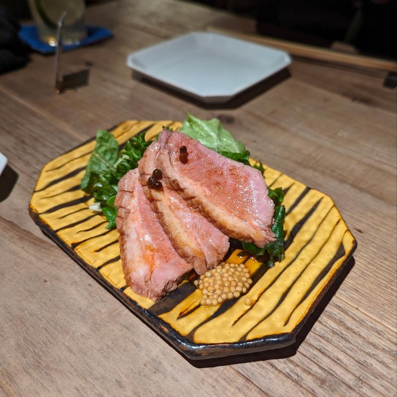 鴨の山椒煮(高円寺 動悸（ときめき）)