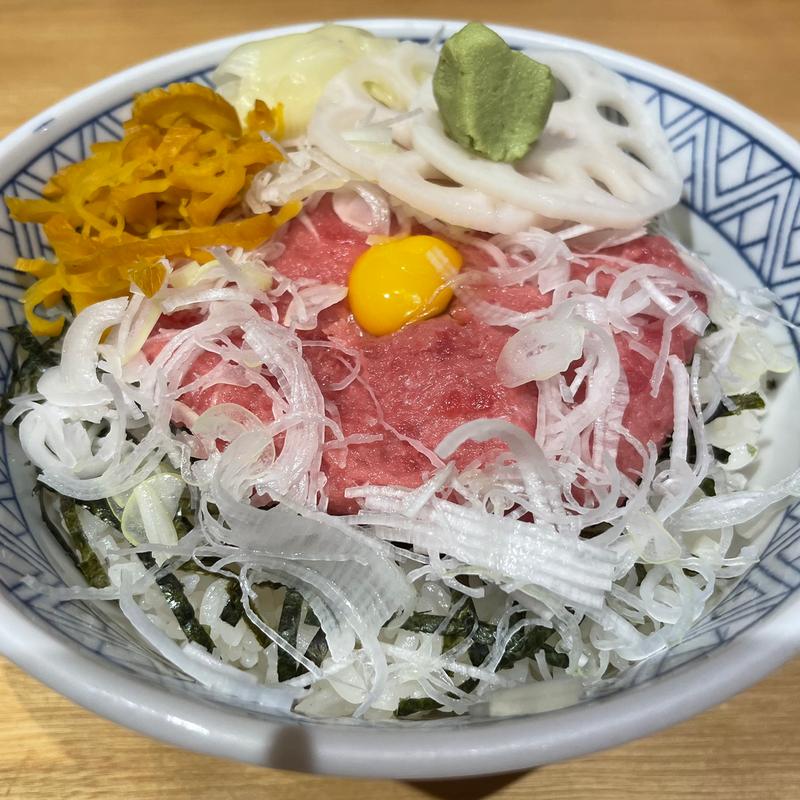 本鮪ねぎとろ丼(築地玉寿司 ルミネ池袋店)
