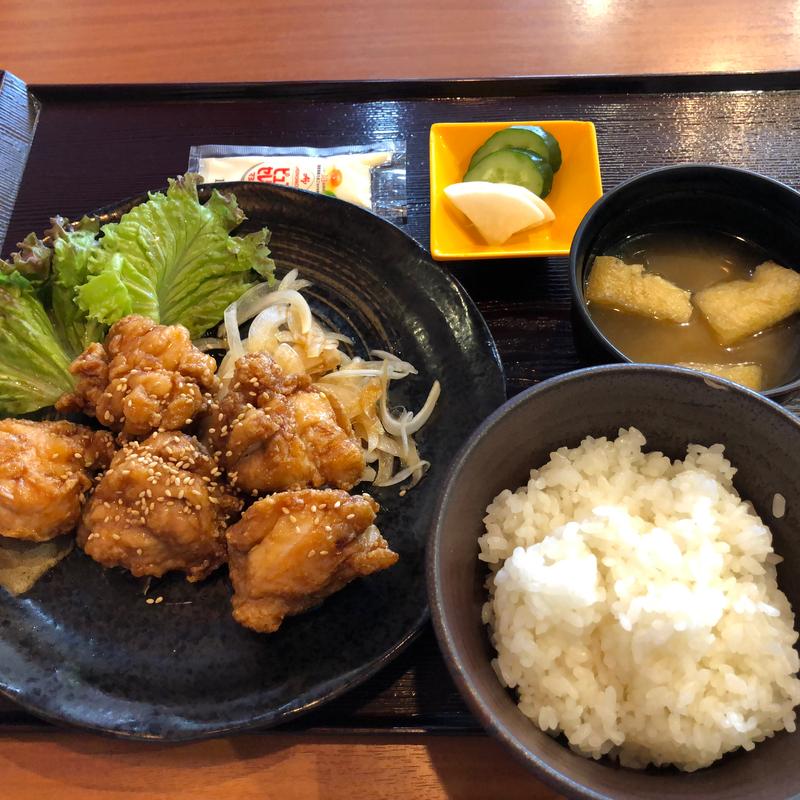 スタミナ唐揚げ定食(一幸 東越谷店)