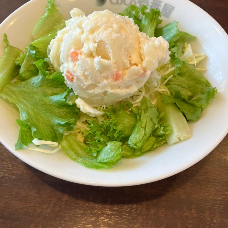 サラダセットポテトS(CoCo壱番屋 奈良藤ノ木台店 （ココイチバンヤ）)