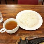 ライススープサラダ(ステーキのくいしんぼ 中目黒店 )