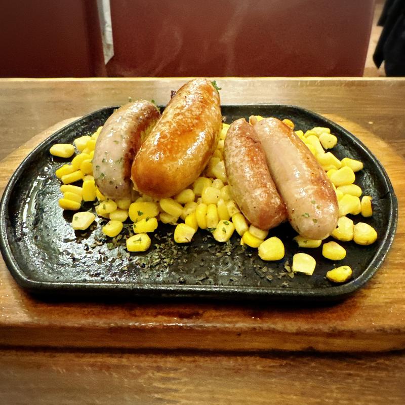 4種のソーセージ(ステーキのくいしんぼ 中目黒店 )