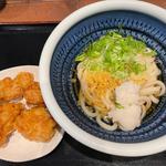 ぶっかけうどん（冷）かしわ天セット(やまふじ )