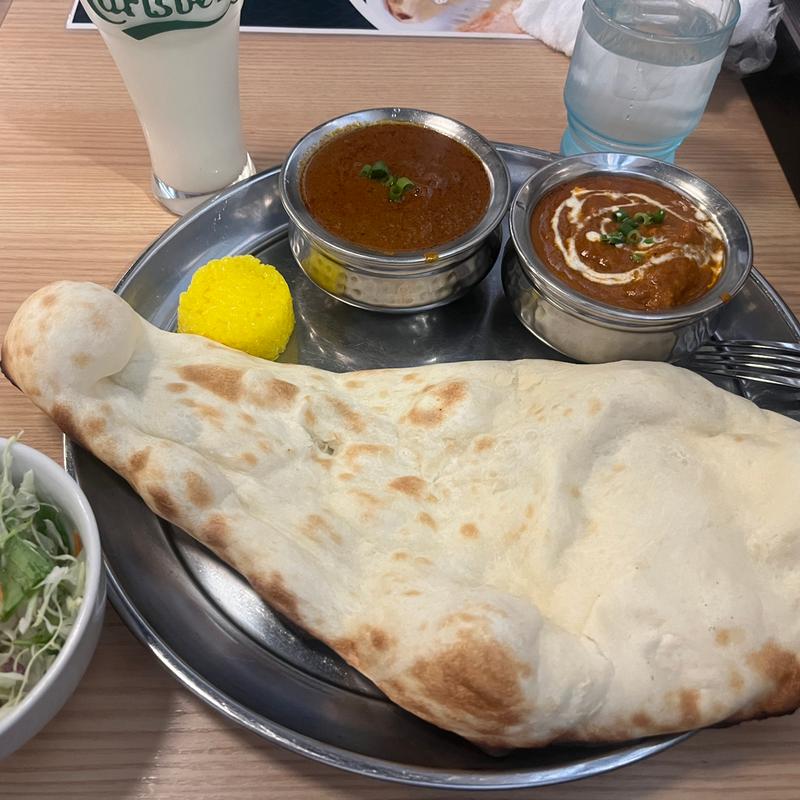2種類カレーランチ(DELHI DARBAR（デリーダーバル）)
