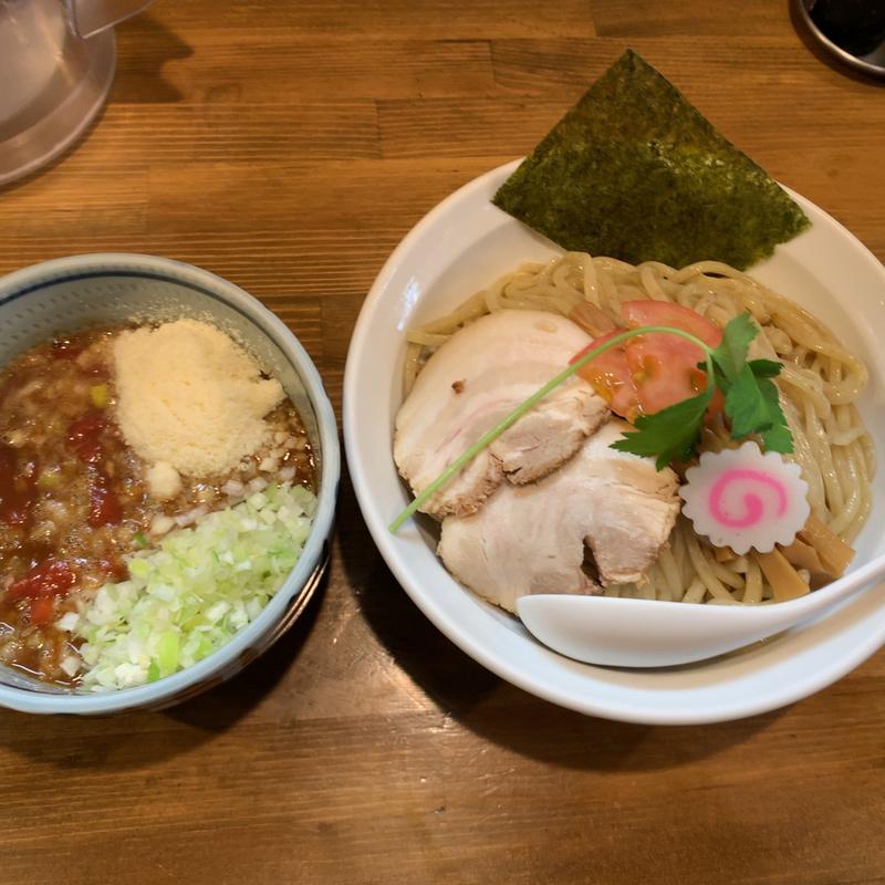 トマトチーズつけ麺(麺屋　蕃茄 （ばんか）)