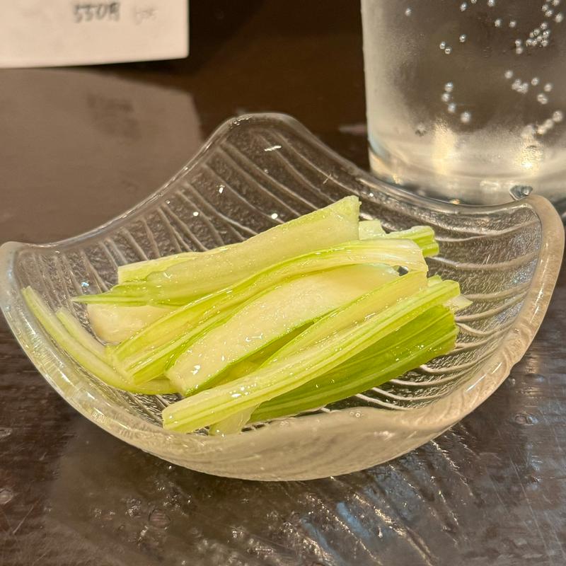 セロリの白キムチ(わかば屋)