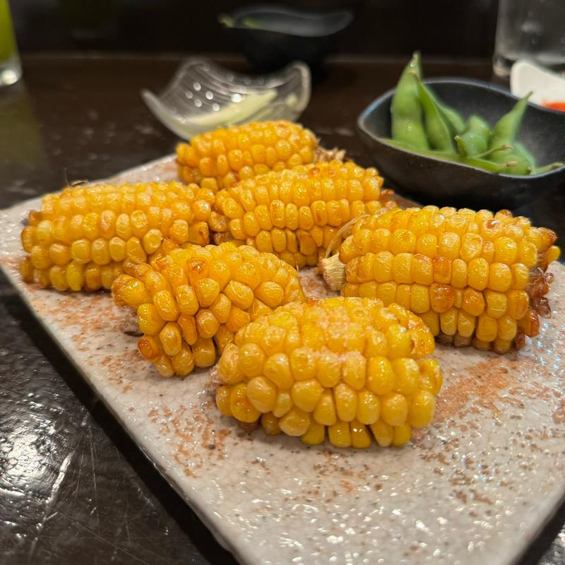 揚げモロコシ(わかば屋)