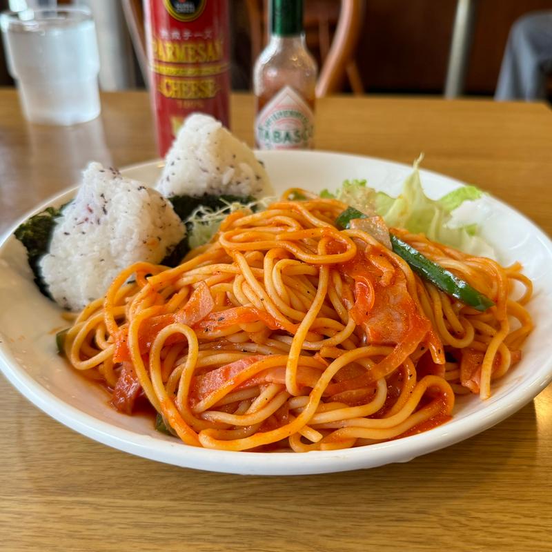 皿盛りナポリタン(いーとん矢場店)