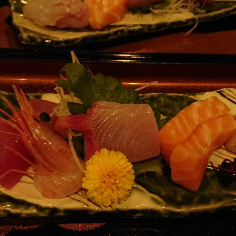 刺身盛り合わせ(関空温泉ホテルガーデンパレス)