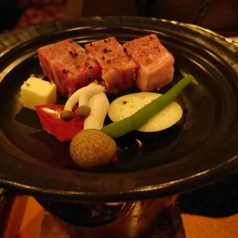 ステーキ(関空温泉ホテルガーデンパレス)