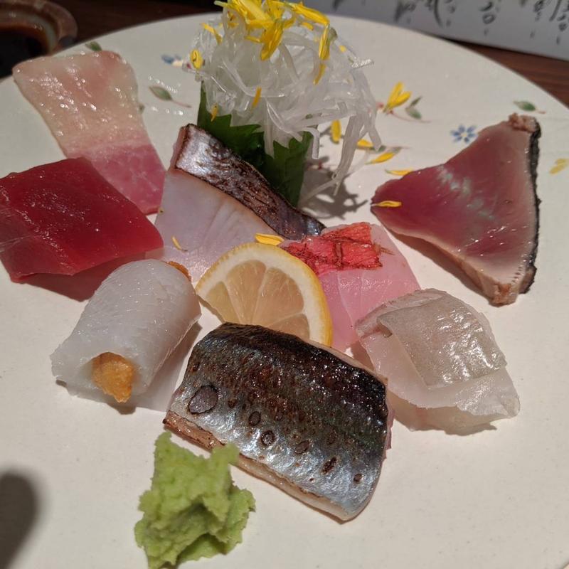 刺身盛り合わせ(関空温泉ホテルガーデンパレス )