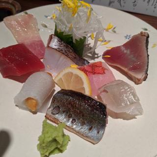 刺身盛り合わせ(関空温泉ホテルガーデンパレス )
