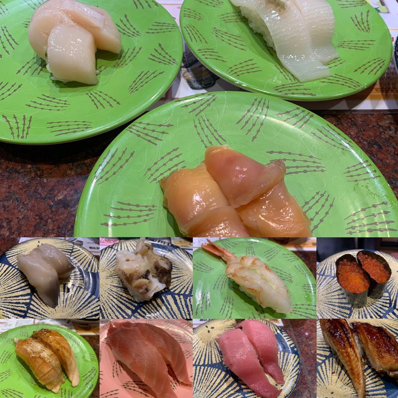 お好み寿司いろいろ(回転寿司 根室花まる キラリス函館店)