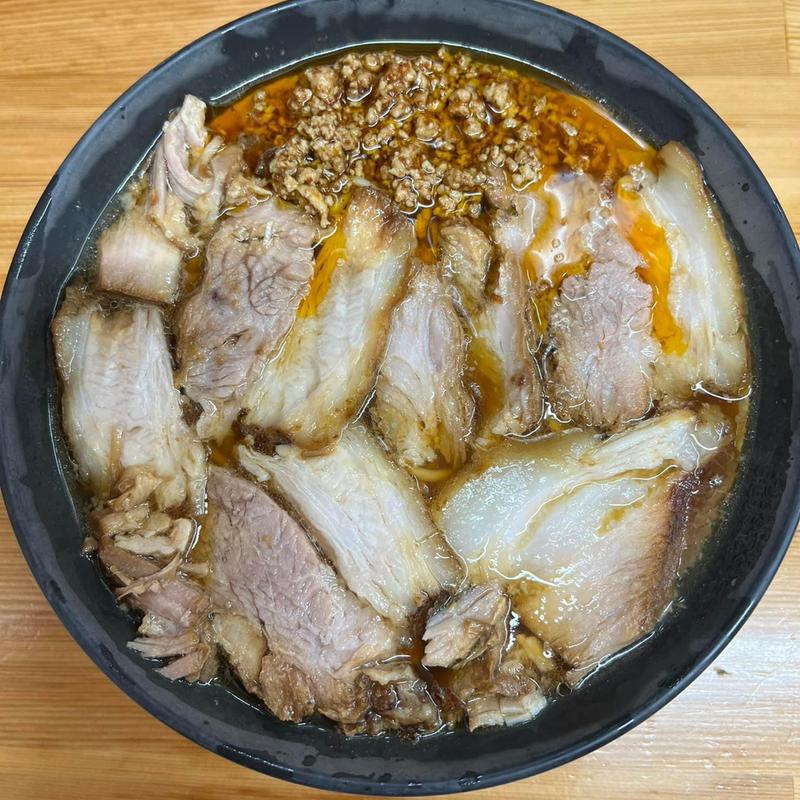 チャーシューメン 辛口(北大塚ラーメン)