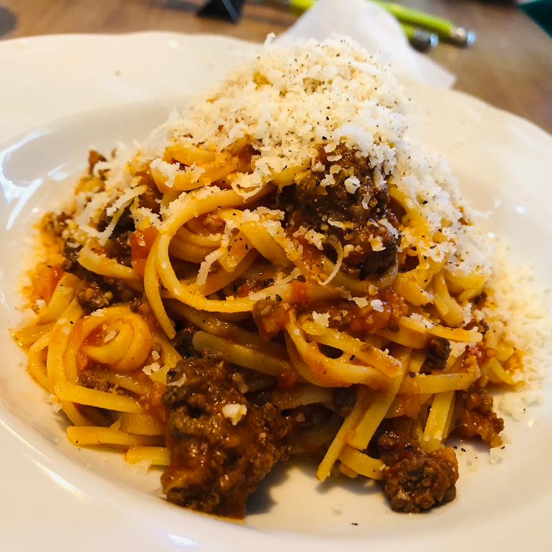 黒毛和牛のボロネーゼ_PASTA ドルチェコース　(クチーナイタリアーナミニモ)