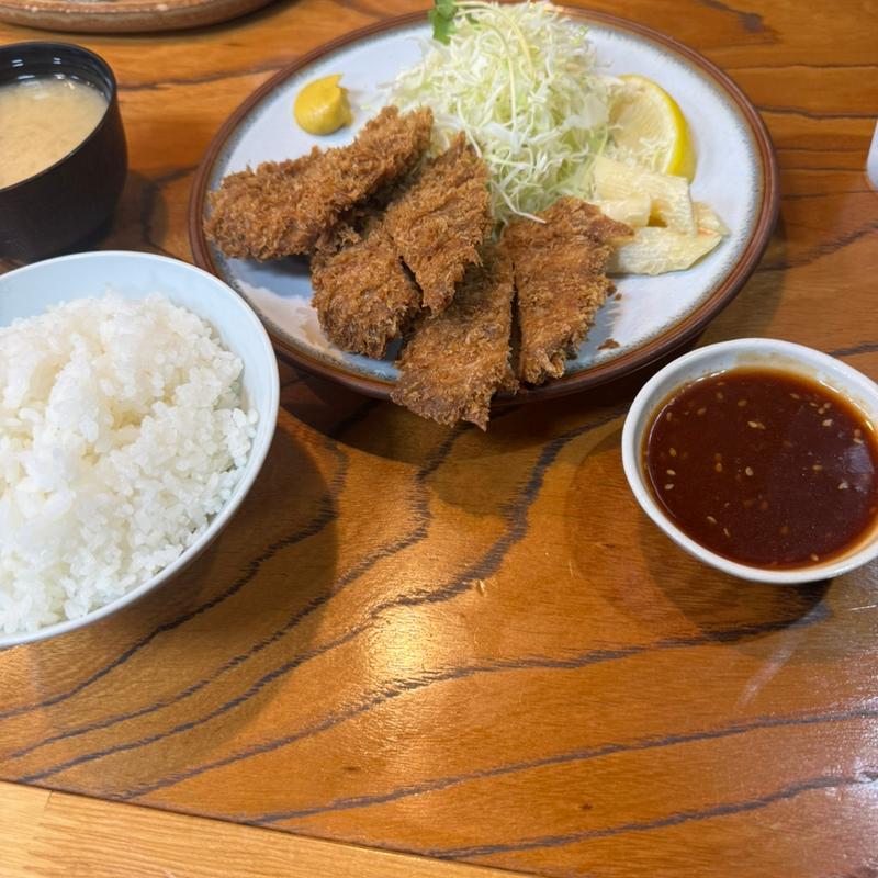 ヒレカツ定食(とんかつ駿河家)