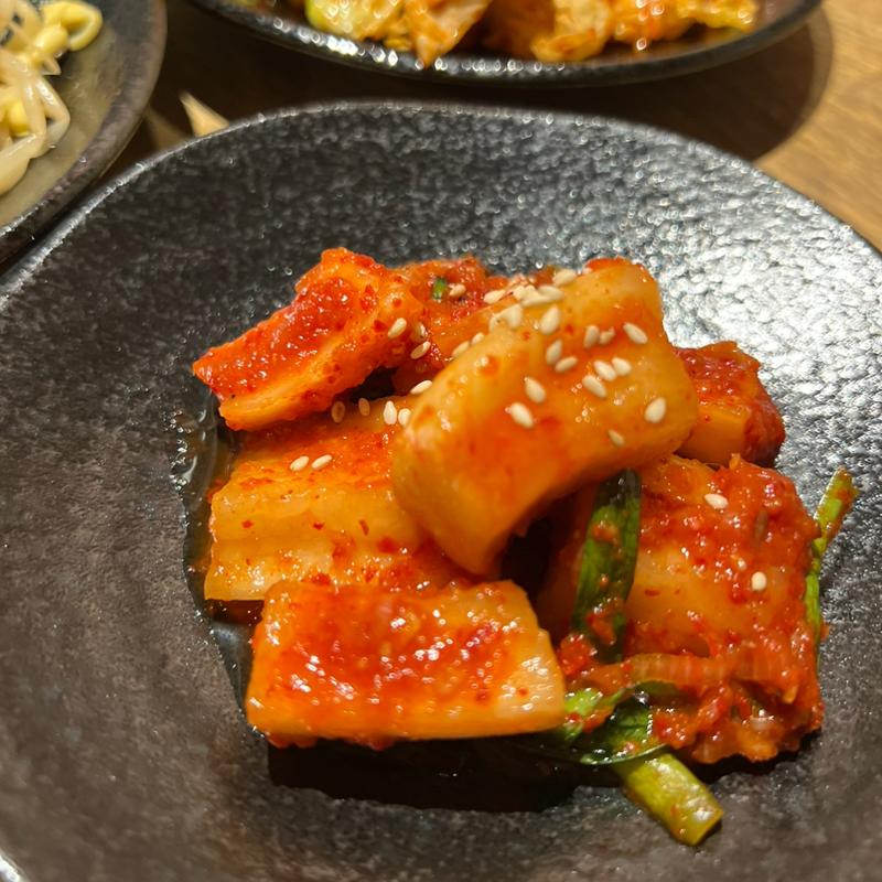 自家製生大根カクテキ(とんぼ)