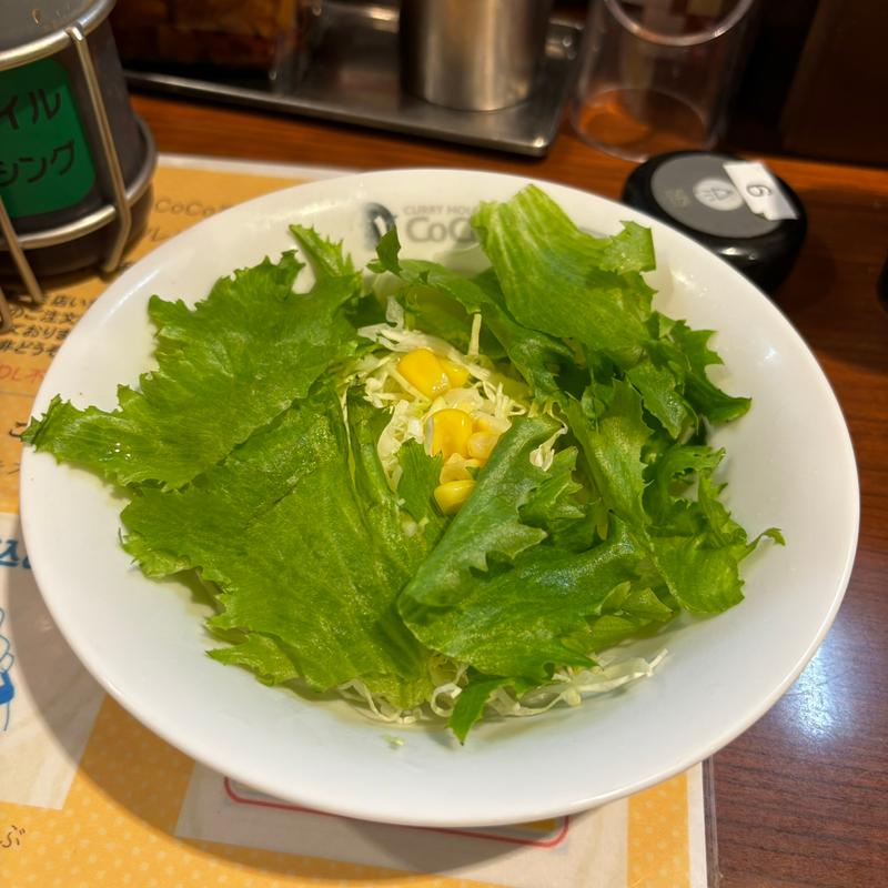 サラダセット(CoCo壱番屋 西新宿五丁目駅前通店)