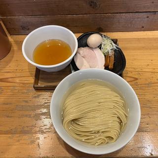 つけ麺300g塩カキ油＋味玉(麺屋鈴春)