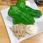 肉みそピーマン(国民酒場 じぃえんとるまん 関内マリナード店)