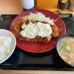 タルタルチキンカツ定食