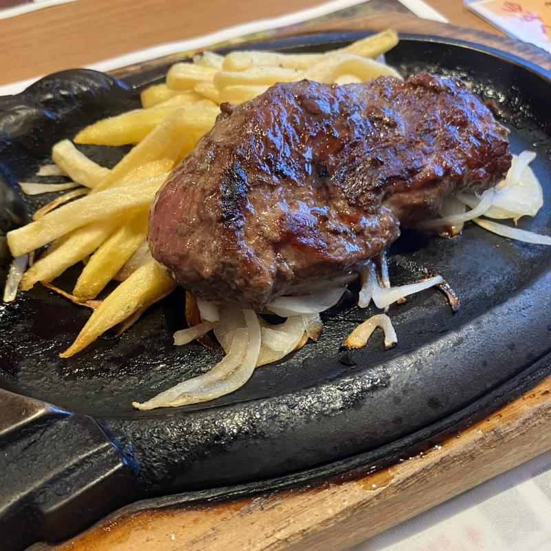 炭焼きやわらかランチステーキ(ステーキハウス ブロンコビリー戸塚原宿店)