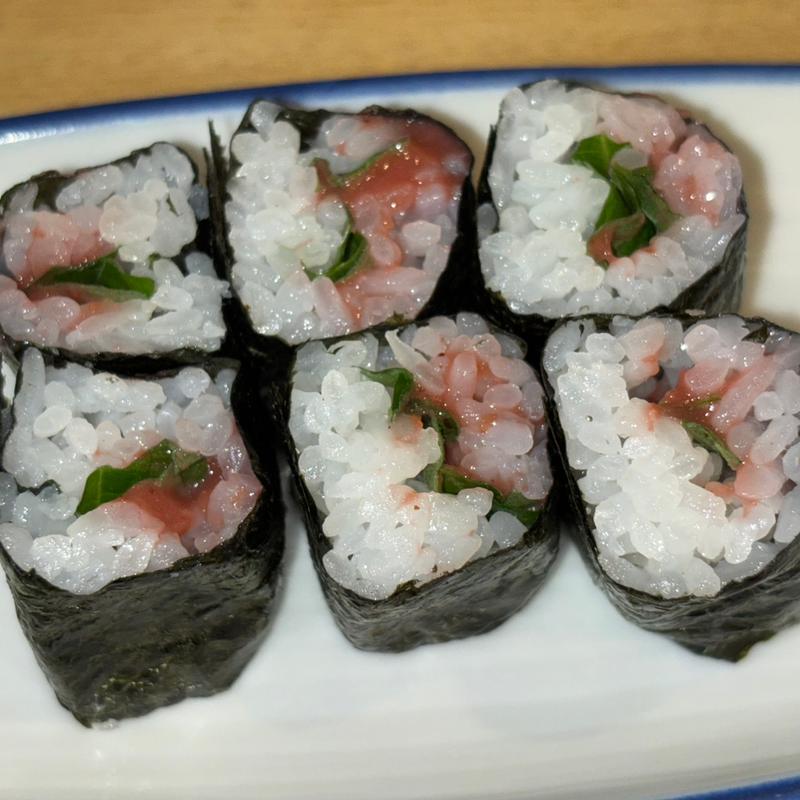 梅しそ巻き(寿司 からし志)