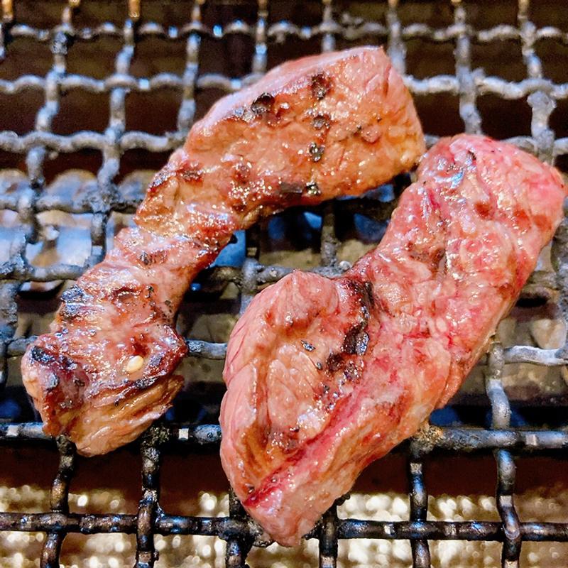 上ハラミ（せせらぎ極み5種盛り）(あみ焼ハウス せせらぎ)