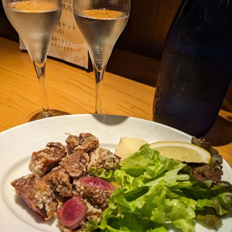 馬肉の唐揚げ(日本酒バル HARETOKE )