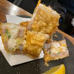 蓮根はさみ揚げ(まんまや 慶応仲通り店)