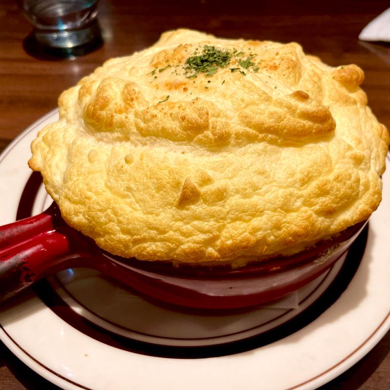 釜焼きふわふわスフレドリア(星乃珈琲店 四ツ橋店)