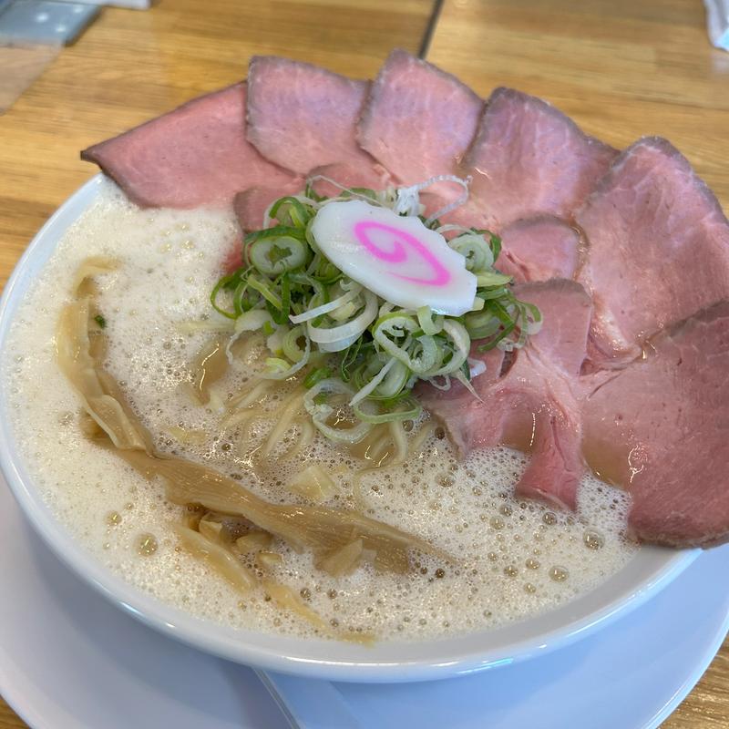 鶏そばチャーシュー増し(鶏そば なる川)