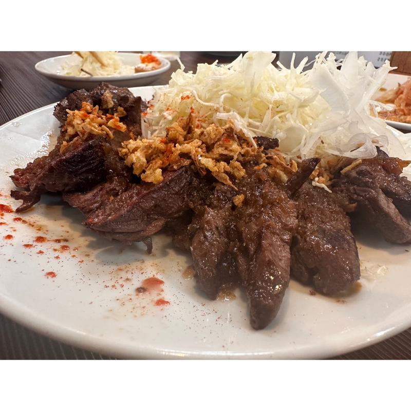 ハラミステーキ(大衆食堂スタンドそのだ 心斎橋PARCO店)