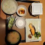 朝定食(貝汁変更)