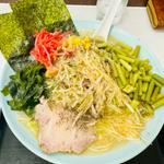 塩ネギラーメン＋ニンニクの芽