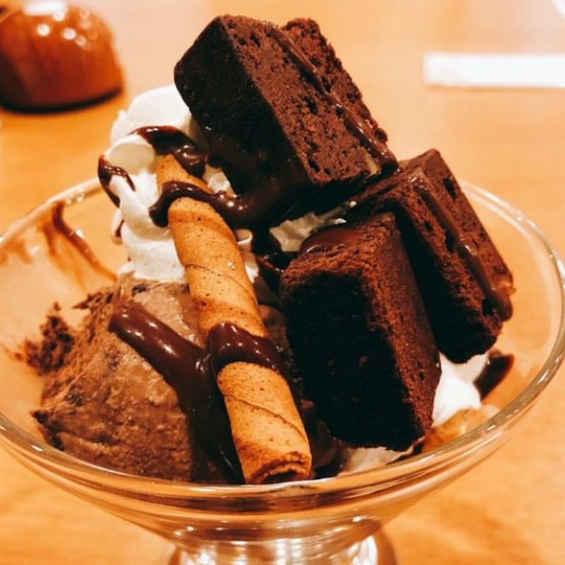 チョコレートパフェ(ビッグボーイ 中百舌鳥店)