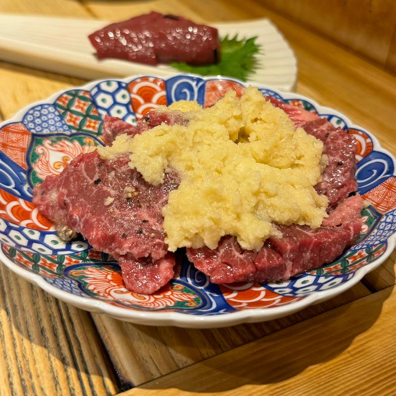 ニンニク生ハラミ(和牛焼肉ラスベガス)