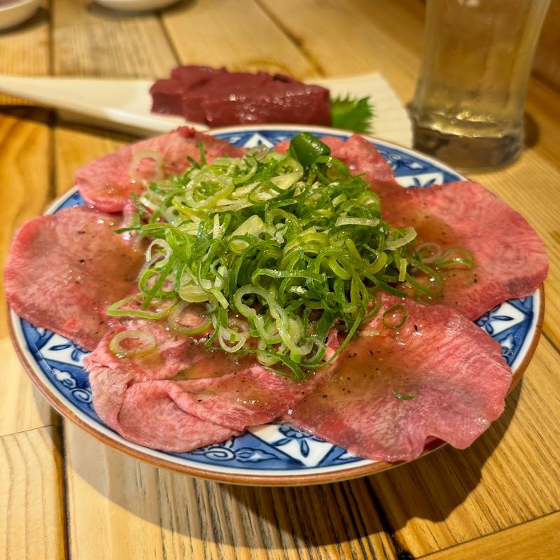 牛タンネギ盛り(和牛焼肉ラスベガス)