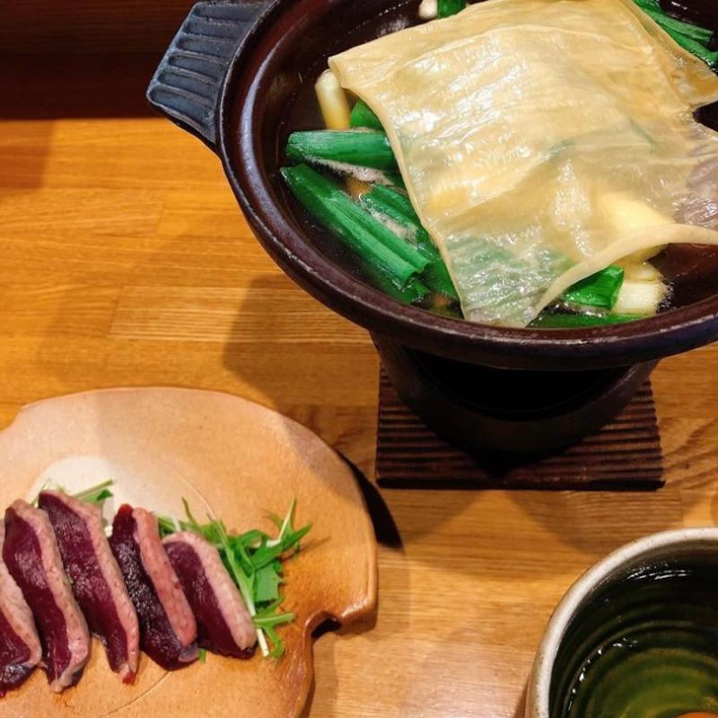 鴨の一人鍋セット(住茂登 （すみもと）)