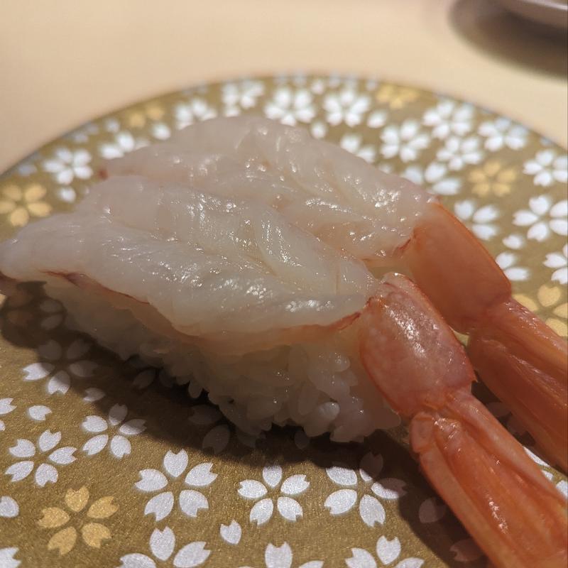 赤えび(函館グルメ回転寿司 函太郎 鶴岡店 )